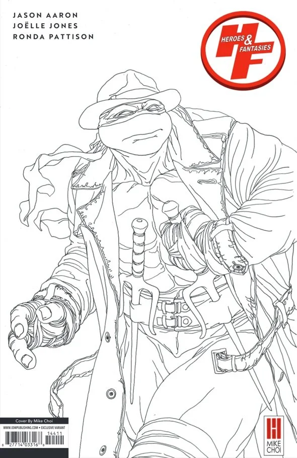 Teenage Mutant Ninja Turtles #1 H&F Exclusive (EASTMAN SIGNED